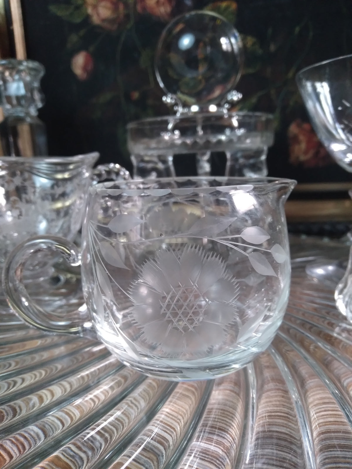 Vintage Crystal Lunar Witch Altar