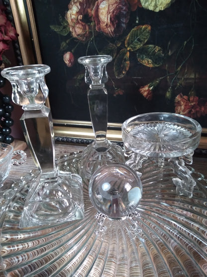 Vintage Crystal Lunar Witch Altar