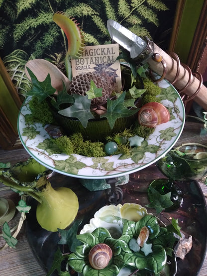 Vintage Druid Forest Witch Altar