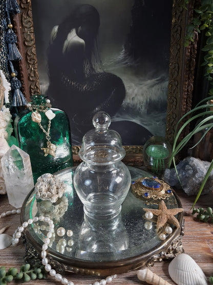 Vintage Glass Apothecary Jar