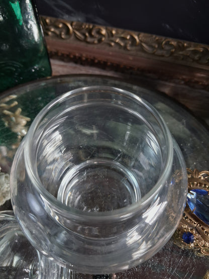 Vintage Glass Apothecary Jar