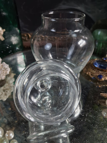 Vintage Glass Apothecary Jar