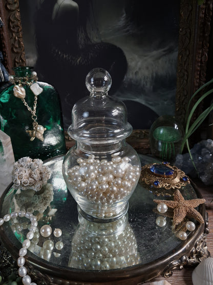 Vintage Glass Apothecary Jar