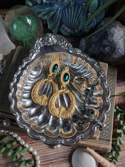 Vintage Silver Plate Scallop Shell Dish
