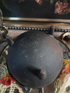 Vintage Three-Legged Cast Iron Cauldron
