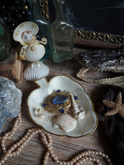 Vintage Mother-of-Pearl Shell Dish