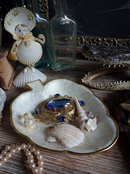Vintage Mother-of-Pearl Shell Dish