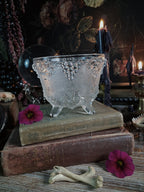 Vintage Glass Grape Cauldron