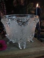 Vintage Glass Grape Cauldron