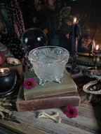 Vintage Glass Grape Cauldron