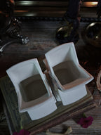 Pair of Vintage Order of the Eastern Star Vases