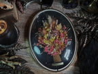Vintage Belgian Dried Floral Art