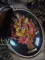 Vintage Belgian Dried Floral Art