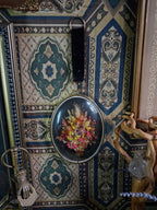 Vintage Belgian Dried Floral Art