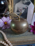 Vintage Brass Apple Ritual Bell