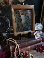 Vintage Foxed Glass Wall Mirror
