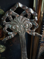 Pair of Vintage Ornate Silver Wall Sconces