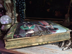 Antique Victorian Green Velvet Photo Album