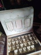 Antique Victorian Green Velvet Photo Album