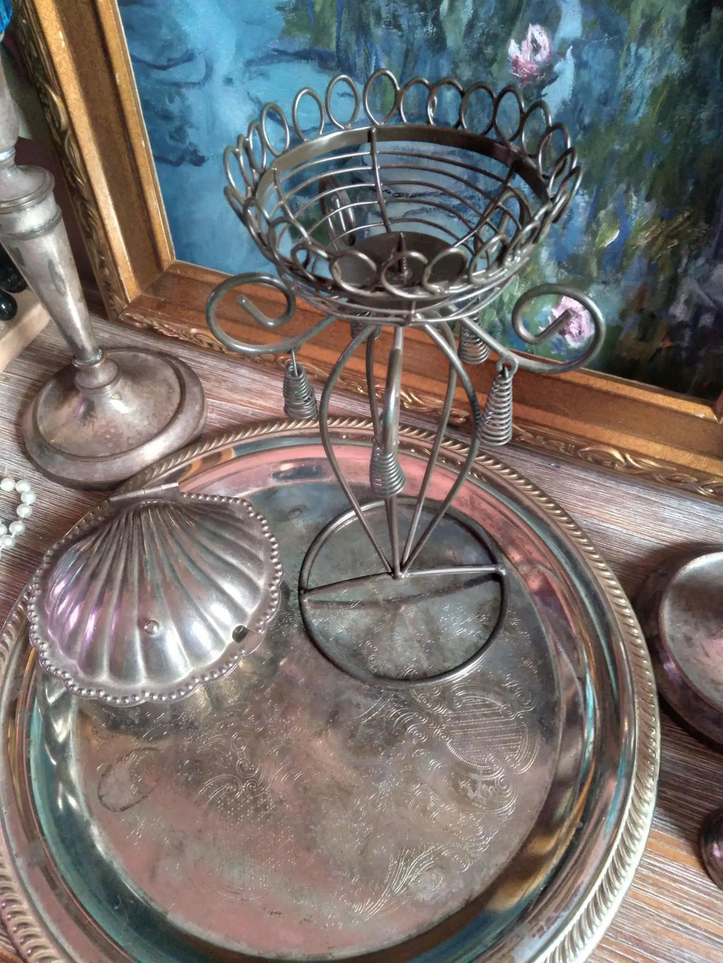 Vintage Water Witch Ritual Altar