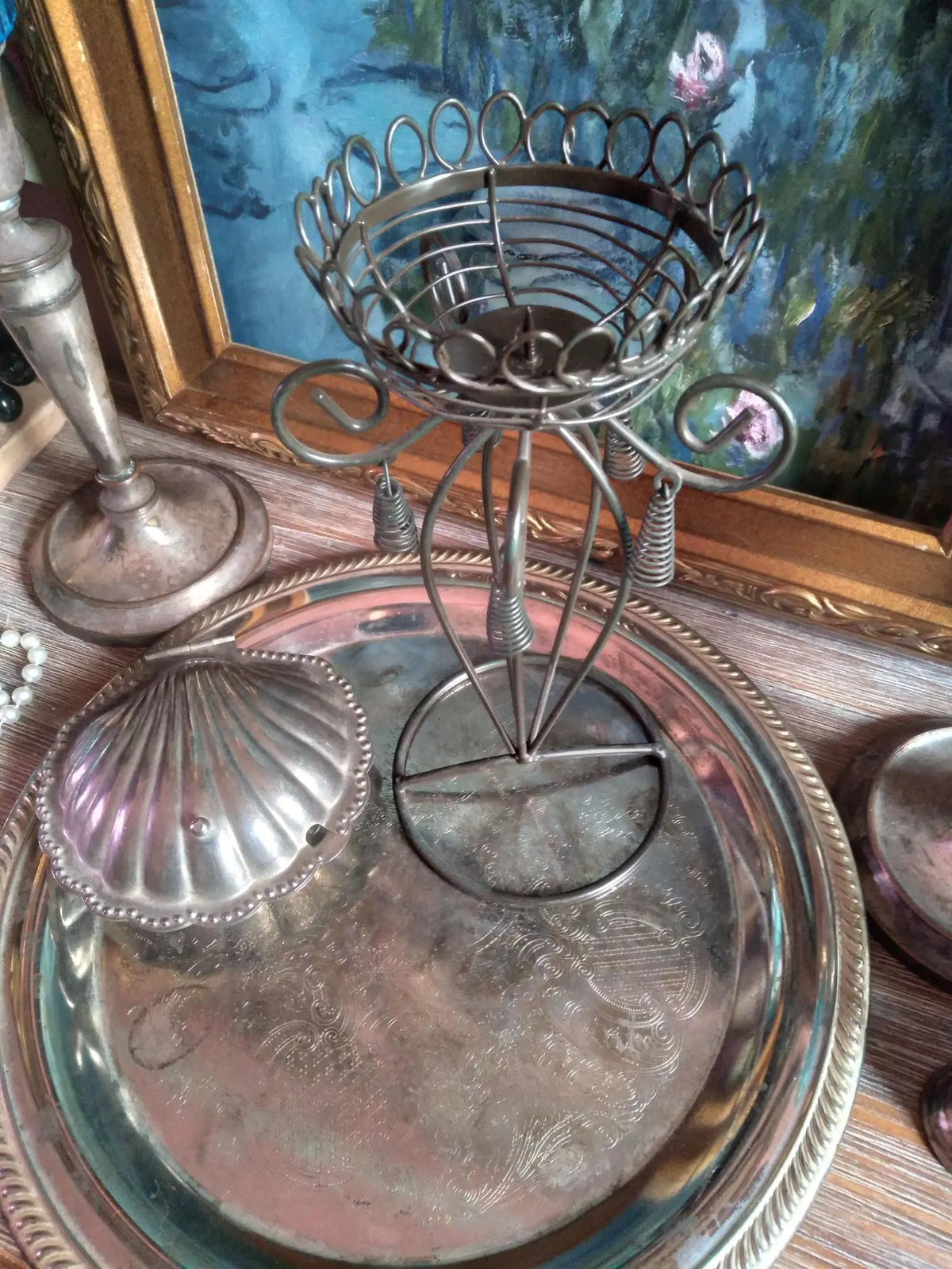 Vintage Water Witch Ritual Altar