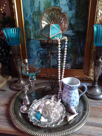 Vintage Water Witch Ritual Altar