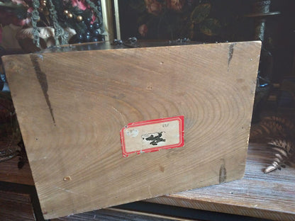 Vintage Sailing Ship Altar Cabinet