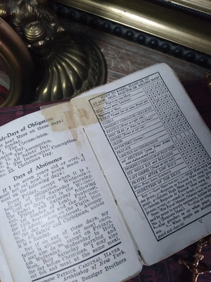 1933 Celluloid Child's Pocket Prayer Book