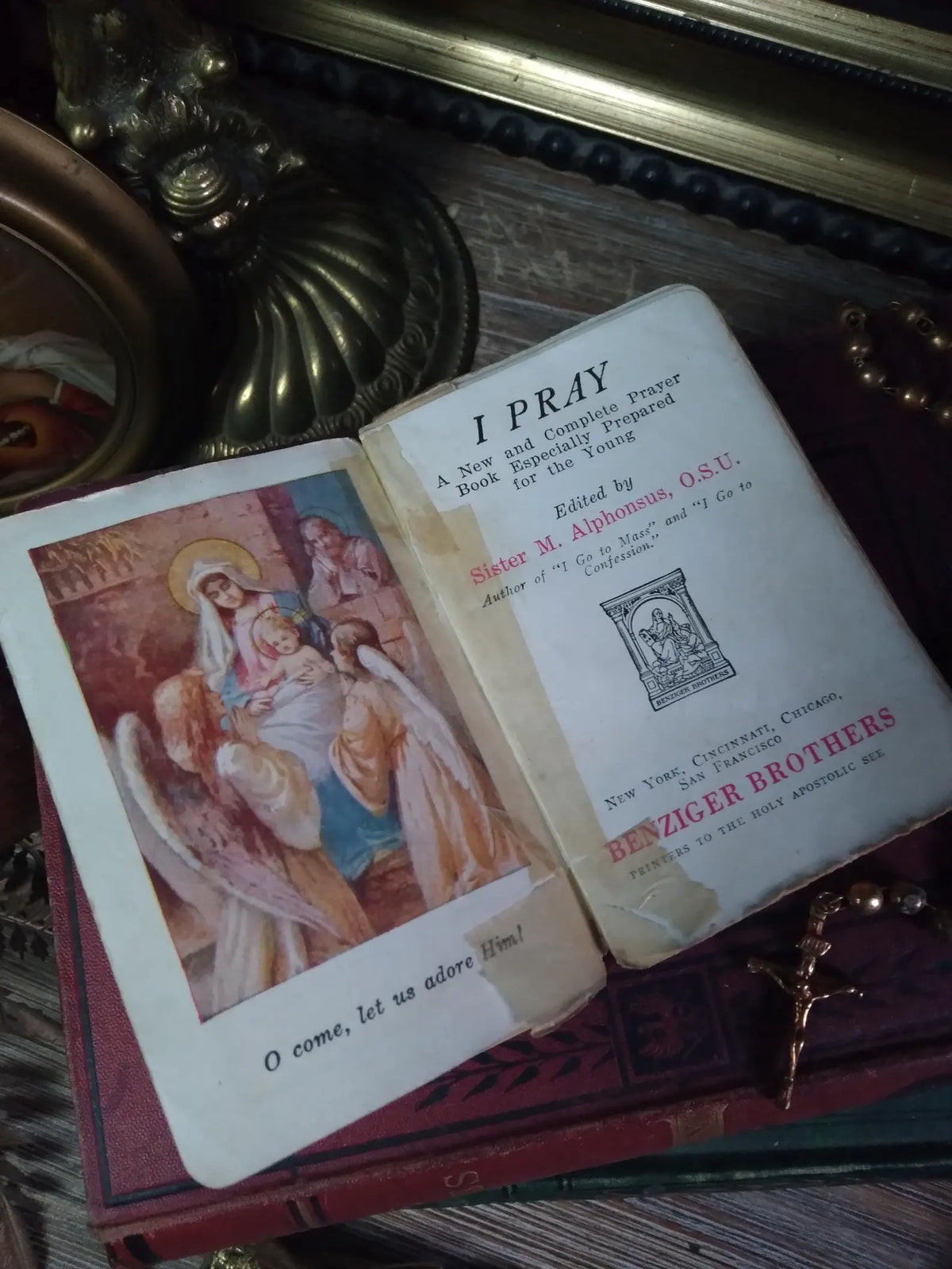 1933 Celluloid Child's Pocket Prayer Book