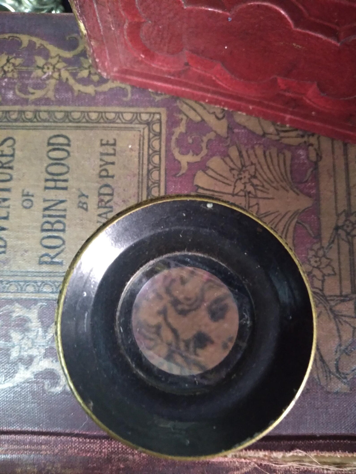 Antique Bausch & Lomb Tripod Magnifying Glass