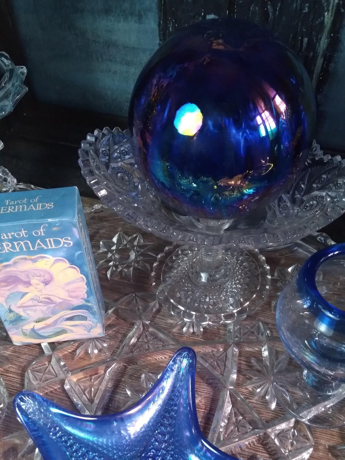 Vintage Water Witch Altar & Mermaid Tarot