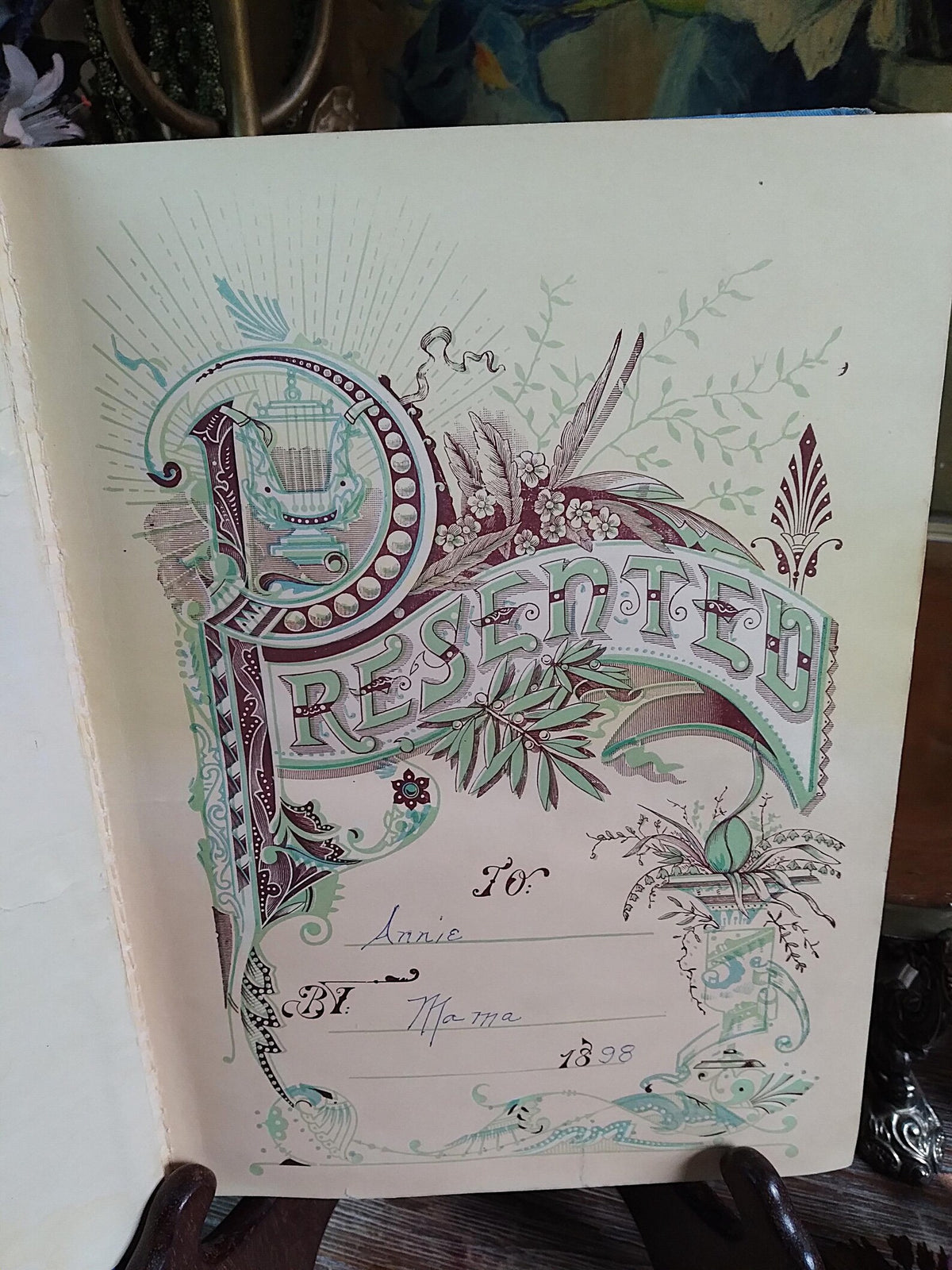 1896 Antique Book — The Glory of Woman