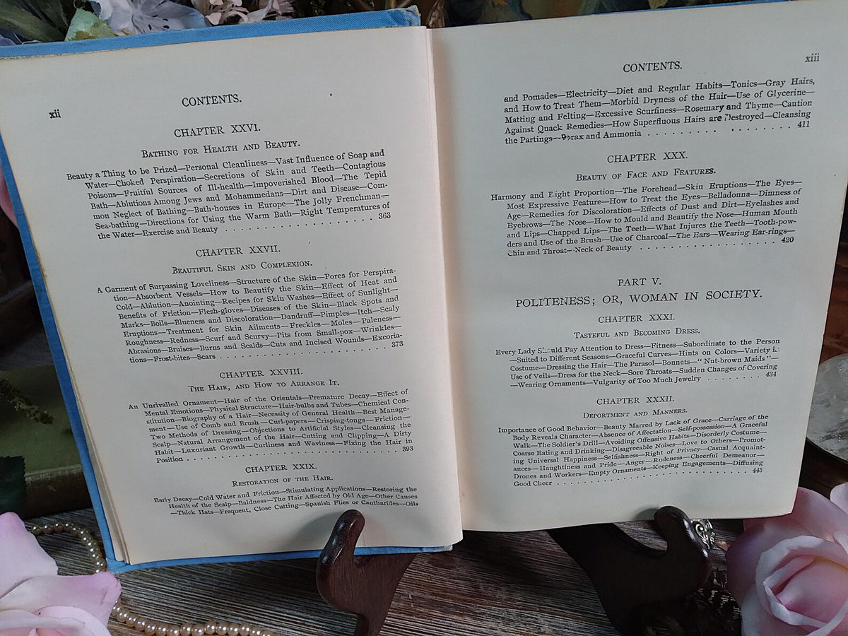 1896 Antique Book — The Glory of Woman