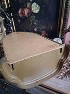Vintage Gold Gothic Arched Mirror Shelf