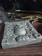 Vintage “Endless Spirit” Skull Wall Plaque