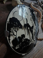 1920s Moonlit Dancing Nymph Silhouette