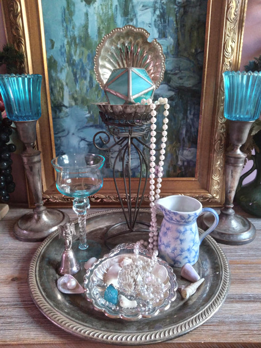Vintage Water Witch Ritual Altar