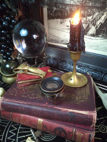Antique Bausch & Lomb Tripod Magnifying Glass
