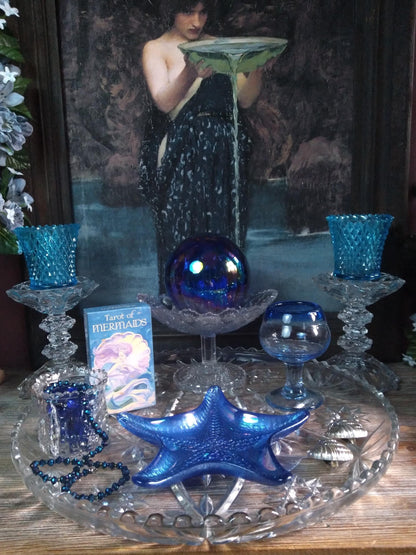 Vintage Water Witch Altar & Mermaid Tarot