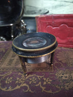 Antique Bausch & Lomb Tripod Magnifying Glass