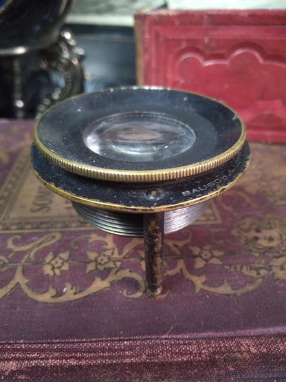 Antique Bausch & Lomb Tripod Magnifying Glass
