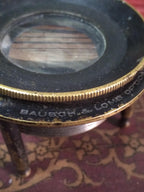 Antique Bausch & Lomb Tripod Magnifying Glass
