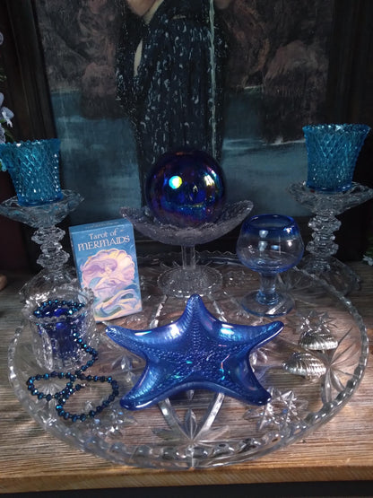 Vintage Water Witch Altar & Mermaid Tarot