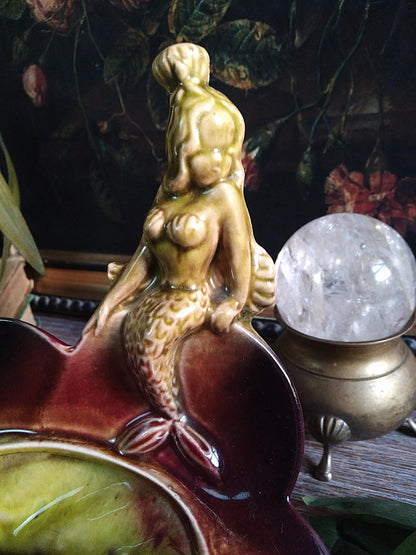Vintage Hull Ebb Tide Mermaid Planter