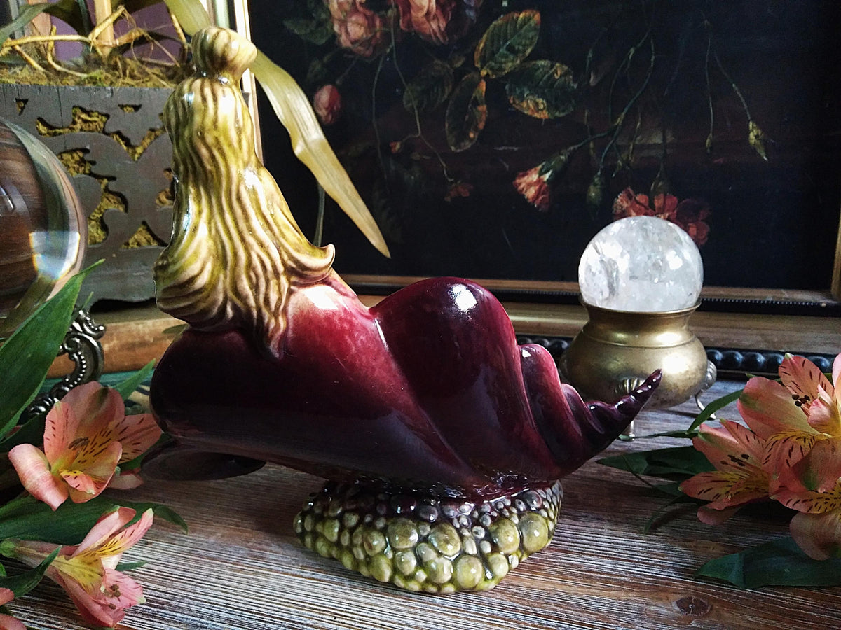 Vintage Hull Ebb Tide Mermaid Planter