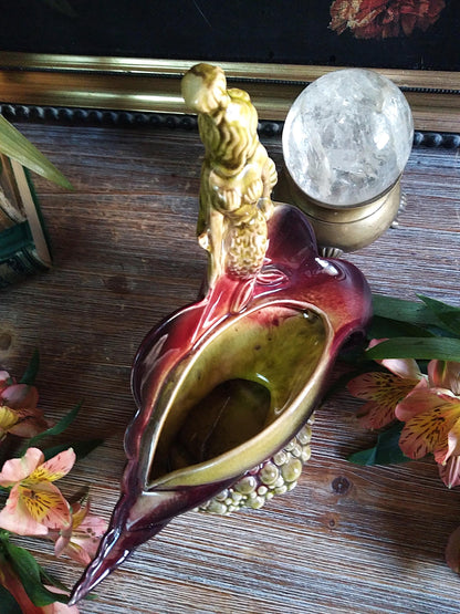 Vintage Hull Ebb Tide Mermaid Planter