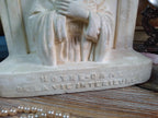 Vintage Notre-Dame Sacred Heart Mary Chalkware Bust