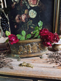 Vintage Lion-Footed Cherub Jardinière