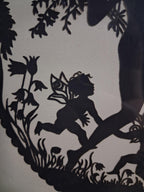 1920s Lotte Gutzlaff Scherenschnitte Silhouette