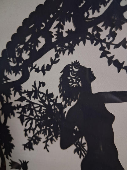 1920s Lotte Gutzlaff Scherenschnitte Silhouette